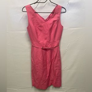 Isabella DeMarco Pink Linen Blend Dress